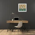 thumbnail image 3 of Eve 12x12 White Modern Wood Framed Museum Art Print Titled - In Bloom I, 3 of 4