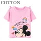 thumbnail image 4 of Camiseta de algodón de manga corta para niños y niñas, de marca, informal, a la moda, con estampado de dibujos animados de Disney Mickey Mouse, 4 of 4