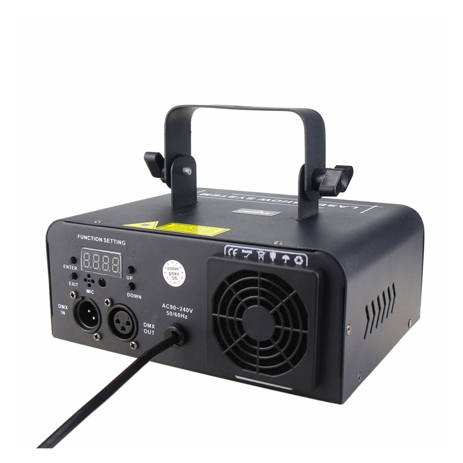 Animation RGB Beam Disco Stage Lighting Light Pattern Projector DMX512 DJ Dance Bar Holiday Party Effect Show X2N8