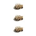 thumbnail image 4 of Bewildely Cerámica Lindas Macetas De Plantas Suculentas Fácil De Mantener Y Tamaños Materiales Innovadores coche amarillo Type1 NO1, 4 of 6