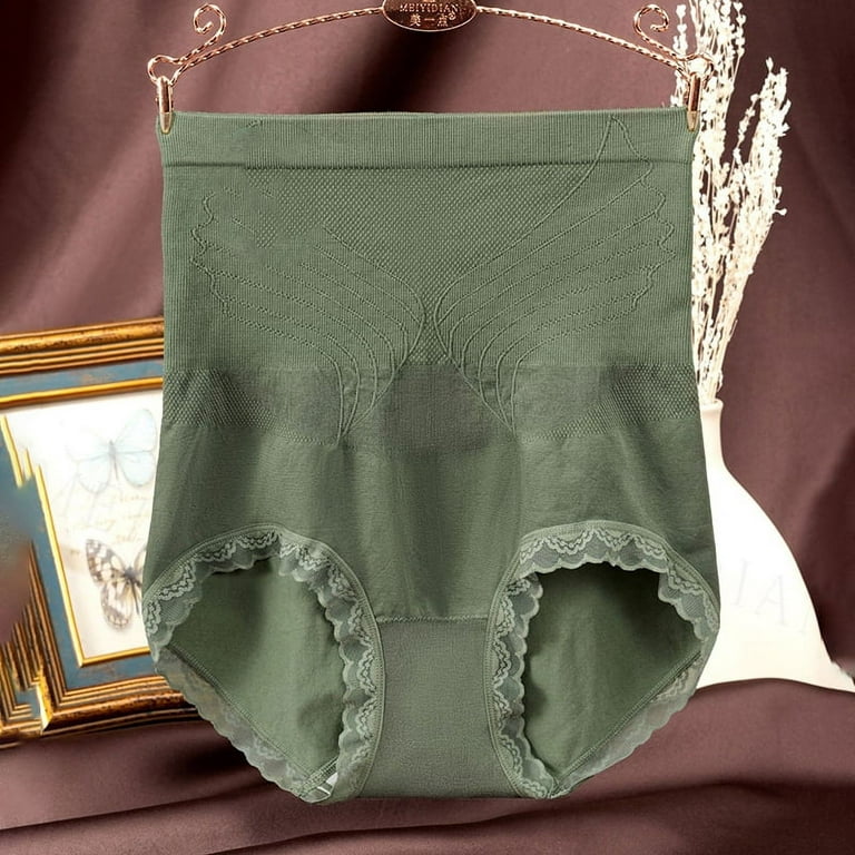 Cotton Panties Women Underwear Plus Size High Waist Seamless