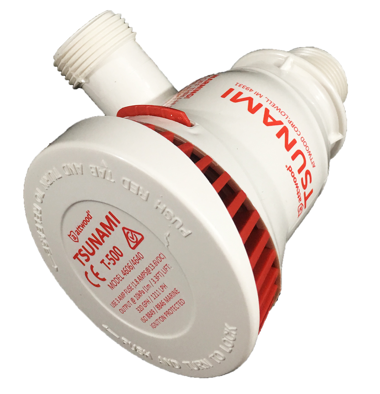 Attwood 46431 500 Cart Aerator Pump With 3/4Inch NPT