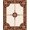 Beige, Pattern 7, variant on ODIKA 4'x6' Machine Washable Non-Slip Area Rug, Festive Holiday Botanical Medallion High Traffic Rug, Ivory, 611909