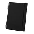 thumbnail image 2 of Paquete 50 piezas Libreta ecológica con 70 hojas a rayas. Cubierta de cartón negro 14.7 x 20.5, 2 of 4