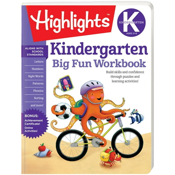 Kindergarten Big Fun Workbook (Highlights Big Fun Activity Workbooks)