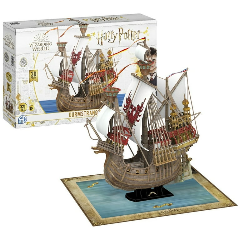 4D Cityscape Harry Potter Wizarding World Durmstrang Ship 3D