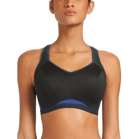 Freya Active Underwire Crop Top Sports Bra, Electric Black, 34B (UK)