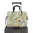 thumbnail image 2 of FORMRS 16" Laptop Bag Carrying Sleeve Case with Handle Travel Shoulder Briefcase, Green Floral Pattern, 2 of 8