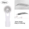 thumbnail image 3 of 50 Uds Microblading tatuaje aguja rodillo ceja difuminada delineador de ojos tatuaje de labios 7/10mm aguja estéril S, 3 of 14