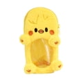 thumbnail image 3 of Portatarjetas de peluche con forma de animal, portátil, multifuncional, pequeño Pollo amarillo, 3 of 8