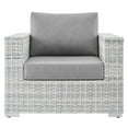thumbnail image 6 of Modway Convene Outdoor Patio Armchair in Light Gray Gray, 6 of 8