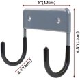 thumbnail image 2 of Ironing Board Hanger Wall Mount Ironing Board Holder Organizer Wall Rack For Laundry Rooms Storage Rack Hanging Shelf Hanger, 2 of 3