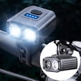 thumbnail image 3 of USB Rechargeable Bike Headlight LED Front Lamp for Night Cycling MTB Road Bikes, 3 of 7