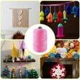 thumbnail image 4 of Crochet Yarn Pack Lightweight Hollow Thread Hand Woven DIY Kit for Summer Craft Projects, Pink, 4 of 7