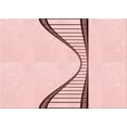 thumbnail image 1 of Ahgly Company Indoor Rectangle Patterned Pink Bubble Gum Pink Area Rugs, 7' x 9', 1 of 1