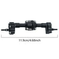thumbnail image 2 of Xingzhi 2pcs 1/24 Aluminum Alloy Front Rear Axle For FCX18 FCX24 Crawler Complete RC Car Accessories Replacement Parts RC Upgrade Part Black, 2 of 6