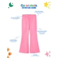thumbnail image 2 of Garanimals Baby & Toddler Girl Cotton Pull-On Flare Leggings, 0M–6T, 2 of 7