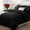 Black, variant on King Size Comforter Set Pink, 7-Piece Bed in a Bag, All Season Quilted Comforter with Flat Sheet, Fitted Sheet, Pillowcases, Soft Lightweight Bedding Set for Bedroom