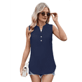 thumbnail image 4 of Camisas de para Mujer Azul Marino XL, 4 of 10