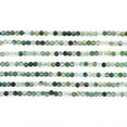thumbnail image 3 of QNAVIC Natural Moss Agate Gemstone Micro Faceted Rounds Beads Strand Drilled Stone Chakra Healing Crystals DIY Jewelry Making Wholesale Bulk Loose Supply Strand 30 Centimeter (1 Strand), 3 of 4