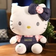 thumbnail image 2 of Peluche de Hello Kitty de 9 pulgadas, juguete coleccionable de gatito, lindo animal de peluche, linda muñeca Kawaii (serie Cowboy)., 2 of 8