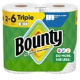 thumbnail image 1 of Bounty - Toallas de Papel Select A Size, 2 Rollos Triples, 123 Hojas por Rollo, Hojas Ajustables, S&uacute;per Absorbentes, Textura Diamante, Limpieza R&aacute;pida y Duradera, 1 of 11