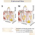 thumbnail image 2 of FORMRS Womens Corduroy Tote Bag Crossbody Shoulder Handbag with Pocket, Beach Crab, 2 of 7