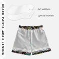 thumbnail image 4 of Boys Swim Trunks Beach Board Shorts Quick Dry Toddler Swimsuit Bathing Suits with Mesh Lining, 4 of 6