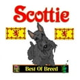 thumbnail image 2 of CafePress - Scottie(4) -  Round Wood Ornament 4", 2 of 2