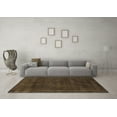 thumbnail image 3 of Ahgly Company Indoor Rectangle Abstract Brown Modern Area Rugs, 7' x 9', 3 of 4