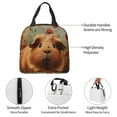 thumbnail image 3 of Naloa Rose Cute Guinea Pig Print Lunch Box for Women Men,Insulated Lunch Bag,Lunchbox,Thermal Leakproof Cooler,Reusable Lunch Tote Bag for Work School Travel Picnic, 3 of 7