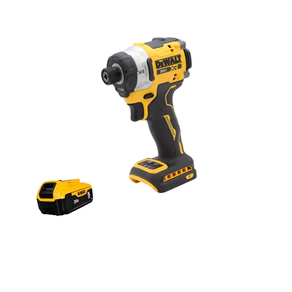 DeWalt DCF860B 20V MAX XR 1/4" Cordless Impact Driver with 5Ah Battery