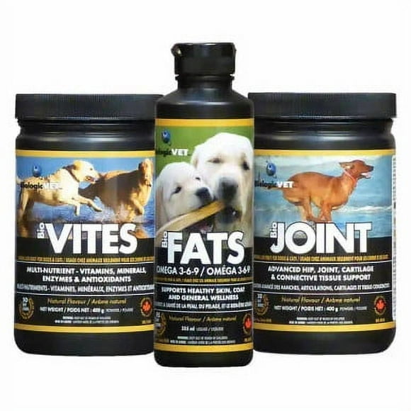 BiologicVET Supplement Starter Combo for Dogs and Cats | Comprehensive Pet Health Support