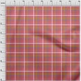 thumbnail image 3 of oneOone Georgette Viscose Fuschia Pink Fabric Madras Check Craft Projects Decor Fabric Printed By The Yard 42 Inch Wide, 3 of 4