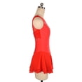 thumbnail image 3 of LIUHUO Custom Sleeveless Figure Skating Dress Girls Women Stretchy Red Spandex Diamond Decoration Passionate Style, 3 of 9