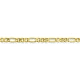 thumbnail image 3 of 10K Yellow Gold bracelet Chain style Figaro 7 in 6.25 mm, 3 of 4