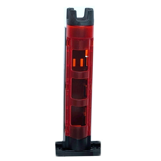 Red Multi-Functional Fishing Bucket Accessory: Portable Rod Holder, Bait Tube & Lure Organizer with Sturdy Construction for Efficient Angling – Bulk Wholesale Available for Retailers & Fishing