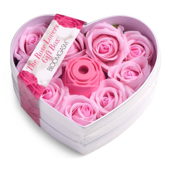 Bloomgasm Sucking Rose Heart Box-Pink