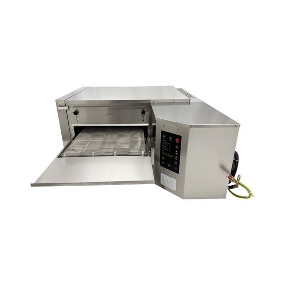 18" Countertop Conveyor Pizza Oven Commercial Baking Electric Oven 360°Circulating Fan 220V 3PH 9kW