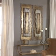 thumbnail image 2 of Uttermost Jaymes Contemporary Metal Wall Panel in Gold and Silver, 2 of 7