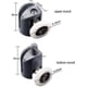 thumbnail image 2 of Shower Door Rollers 8 Pieces Shower Door Rollers Sliding Shower Door Roller, 2 of 5