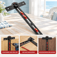 29 Inch Adjustable Aluminum Alloy T Square Ruler for Carpentry and ...