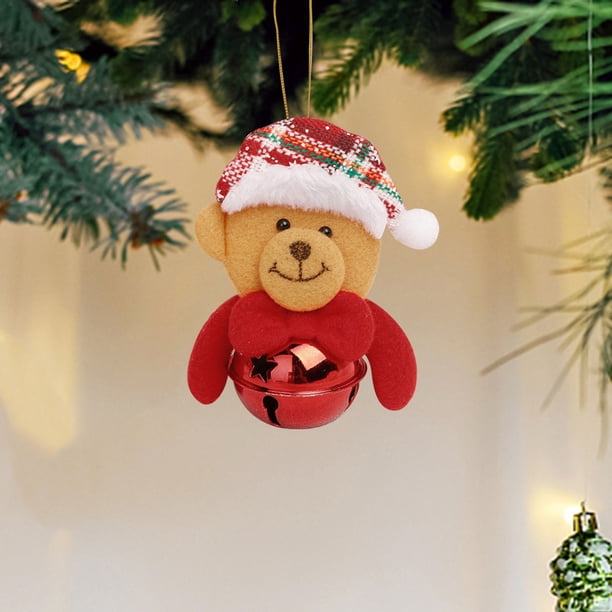 Navidad adornos Pecho Santa Snowman Árbol de Navidad, Collar Pecho Pura Juguete Collar, Handmade Collar, Regalo Collar, Navidad Decoración, Accesorio Festivo, Collar de Navidad, Collar de