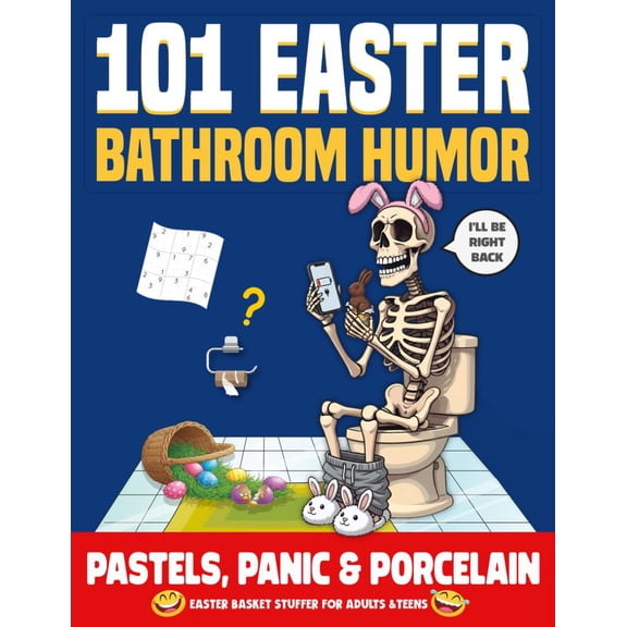 Libro de actividades publicado de forma independiente: 101 bromas de Pascua para el baño