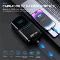 thumbnail image 4 of Arrancador De Batería De Auto Portátil Brpom De 8500a 28800mah Con Inflador 150psi Para Auto Y Motos 3 Modos De Luz Led Duales Type-c Cargar Móviles Y Tablets Color Negro, 4 of 9