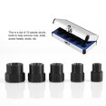 thumbnail image 1 of Anti Theft Nut Extractor Ks Tool Kit  10 Pieces Damaged  Nut Screw Remover  Hand And Power Tools Extractor Removal Set Threading Tools Kit, 1 of 8