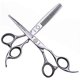 thumbnail image 3 of Tijeras de peluquería profesionales de 6 pulgadas, de acero inoxidable, para uso en salones y en casa., 3 of 5