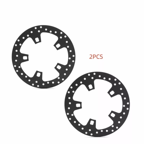 2Pcs Enforcer 11.5" Front Brake Rotors for Harley Touirng Road King Street Glide 2000-2007