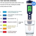 thumbnail image 2 of Pool Salt Tester, Digital Salinity Meter, Hög noggrannhet 5 i 1 Salinity Tester kompatibel med Salt Water,IP67, 2 of 5