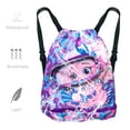 thumbnail image 2 of Mochila de playa de sirena, bolsa de natación para nadador, gimnasio, bolsas con cordón, mochila de yoga, traje de baño, mochila deportiva para mujeres, hombres, camping, 2 of 5